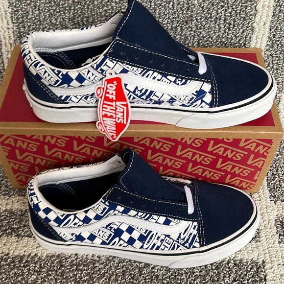 Vans Old Skool Off The Wall Dress Blues / True Blue WMNS - Picture 2 of 16